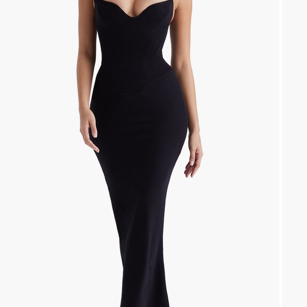 House of CB Black Sabine Dress